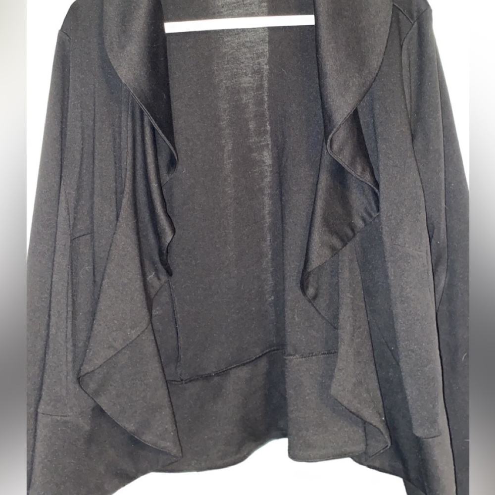 Black cardigan